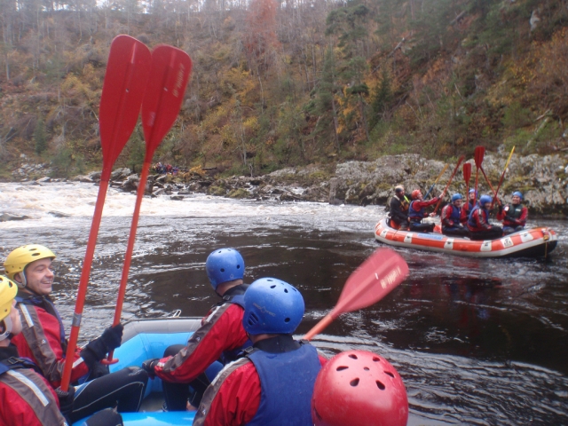 carreras de rafting